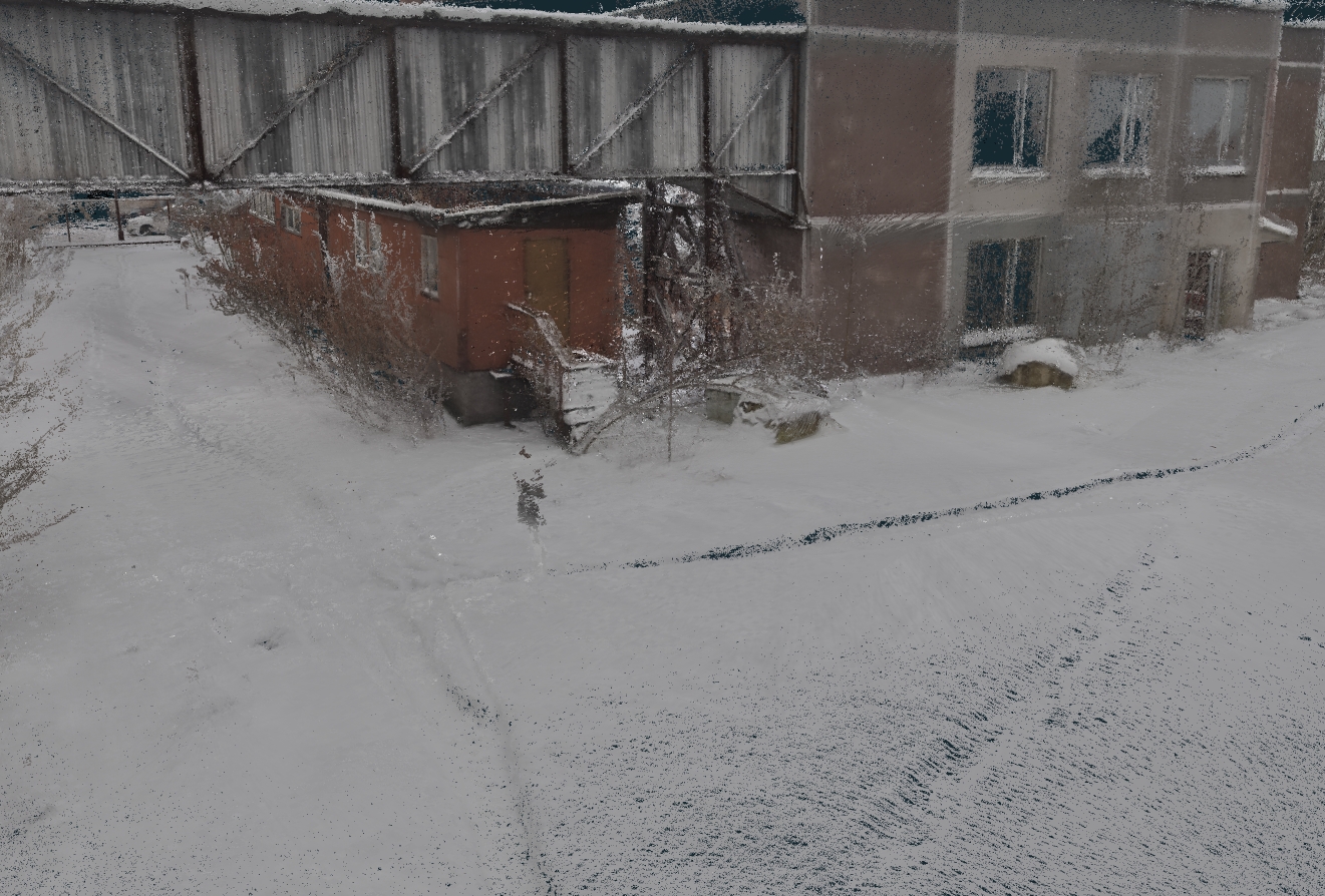 Лазерное сканирование местности